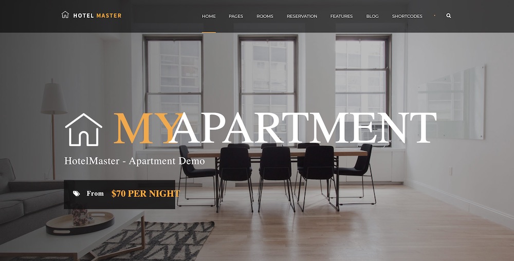 Classement des meilleurs thèmes WordPress pour les hôtels, 7, Hotel Master